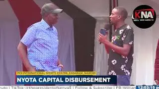 PRESIDENT RUTO GETS EXITED AFTER FINDING A YOUTH DOIND BUSINESS SIMMILAR TO HIS.