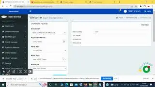 Payroll management, Citycloud school management system
