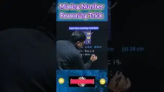 Missing Number Reasoning Short Tricks in hindi | RRB, SSC, SSGD,&nbsp;#ssccgl&nbsp;#ssc&nbsp;#sscchsl