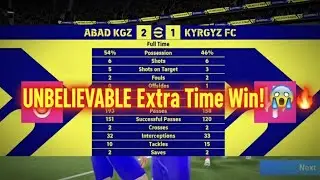UNBELIEVABLE Extra Time Win! 😱🔥 #efootball #highlights 