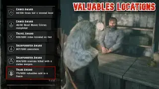 Местонахождение ценностей в Red Dead Online