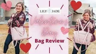 My Valentine's Day Bag: Lily Jade Madeline Diaper Bag in Blush