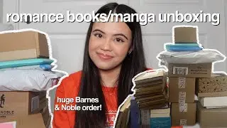 КНИЖНАЯ КОЛЛЕКЦИЯ + РАСПАКОВКА BARNES & NOBLE! (книги, манга, товары)