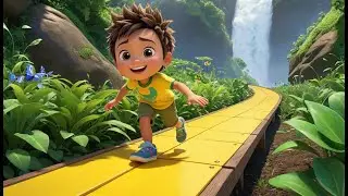 The Wobbly Rainbow Bridge | Fun Adventure Song for Kids | Rainbow Bridge Journey