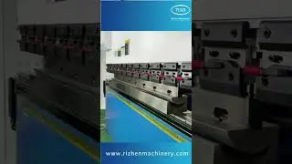 cnc hydraulic press brake machine for bump forming|cnc press brake operator #sheetmetal