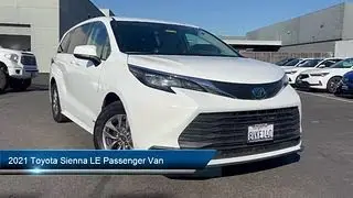 2021 Toyota Sienna LE Passenger Van Stockton  Lodi  Manteca  Sacramento