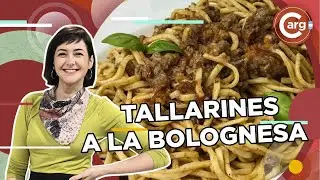 TALLARINES CASEROS CON BOLOGNESA