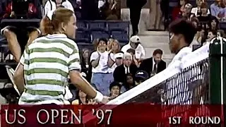 Lindsay Davenport vs Lori McNeil 1997 US Open R1 Highlights