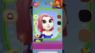Rachel Dupain (Les Sisters) Makeover By Talking Angela 2 @Craft Fair #shorts #viral #yt