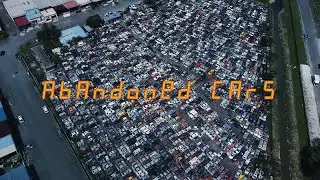 Drone Views | Thousand of Abandoned Cars