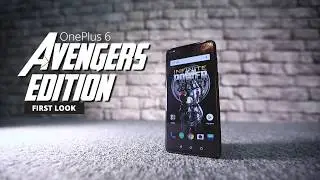 OnePlus 6 Avengers Limited Edition First Look