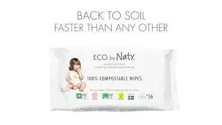 Влажные салфетки Eco by Naty Baby Wipes