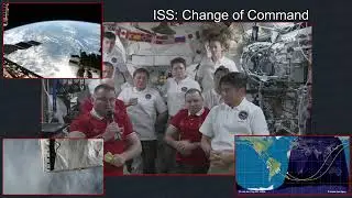 REPLAY! Alexey Ovchinin Hands Over ISS Command to Takuya Onishi