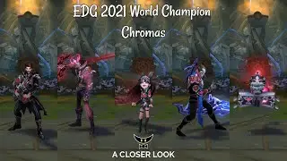 EDG 2021 World Champion Chromas