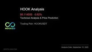 HOOK (HOOKUSDT) Technical Analysis - Price Prediction & Buy or Sell September 15, 2025