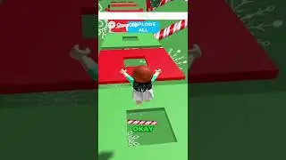 🎀 Roblox Candy Cane Challenge Obby Game |  #roblox #obby  | #EpicGaming #RobloxShorts  ❁◕ ‿ ◕❁
