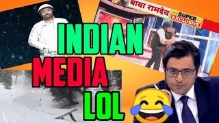 Funny Roast of Indian Media || INDIAN MEDIA LOL 😂 || bAd cAptAin ||