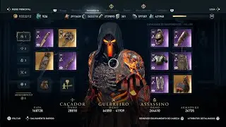 Assassin's Creed® Odyssey Build Resistência e Crítico com Machado de Tifão e Elmo das Trevas