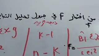 جدول تحليل التباين الانحدار الخطية البسيطة بالاعتماد علئ F اي الاختبار النموذج