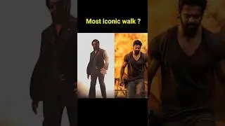 Prabhas vs Yash walk  #prabhas #yash #shorts