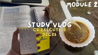 CS Executive December Study vlog | Study routine 📚#studymotivation 