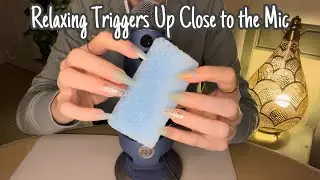 ASMR * Triggers Close to the Mic * Nail Flickering * Tap/Scratching * Tongue Clicking * ASMRVilla