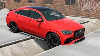 Cars vs Street Gutter &ndash; BeamNG.Drive