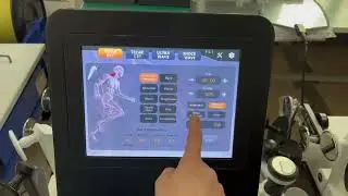 Healthy care, smart tech pro item, therapy machine
