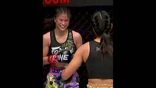 These ladies HIT HARD 😱💥 Stamp and Supergirl went all out in a razor-close kickboxing thriller!