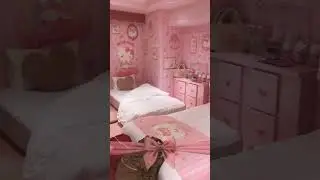 ハローキティールームに一泊　#shorts #hellokittyroom #ハローキティルーム