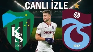 TRABZONSPOR KOCAELİSPOR MAÇI CANLI İZLE