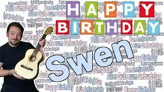 🎉 Happy Birthday Swen - Das Geburtstagslied f&uuml;r Swen 🎉