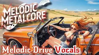 🔥 Melodic Rock for Driving | 10 Clean Vocal Metalcore Tracks for Speed & Focus 🚗🎸🔥