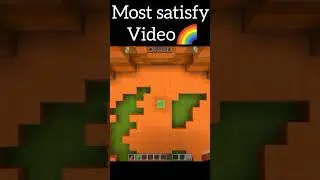 most satisfied video #minecraft #minecraftgameplay #shorts don't click the sound