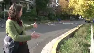 Streetfilms Snippets - Bioswales & Stormwater Treatment Along Neighborhood Greenways (Portland, OR)