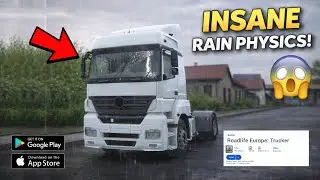 INSANE 🤯 Bertan's New Game Realistic Rain Physics | Next-Gen Truck simulator 