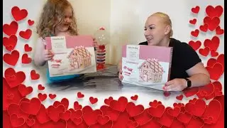 Cookie House Fail l Valentine's Day Challenge l Cookie Decorating l Charlotte vs. Mom