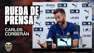 RUEDA DE PRENSA DE CARLOS CORBER&Aacute;N PREVIA AL VALENCIA CF - RCD MALLORCA