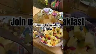 Natural and fresh from farm to table #africa #tanzania #breakfast #homelife #fruit #travel