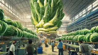 Japanese Farmers Grow and Harvest Wasabi: Farming Technology and Clean Food🌲Agricultural Documentary