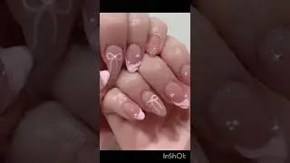 choose your nail ate according to your name first letter #nailberry #simplenails #heartnails