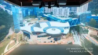 3DsHK x Cyberport  //  270-degree Immersive Room
