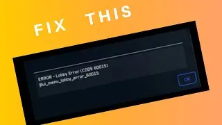 Error 60015 | How to Fix 