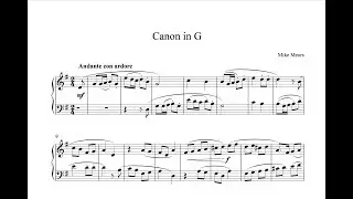 Canon in G - Mike Meurs