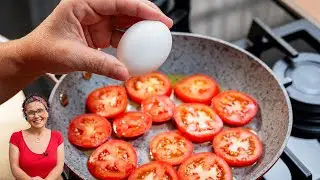 TEM OVO E TEM TOMATE? BORA APRENDER A FAZER ESSA RECEITA FÁCIL E DELICIOSA!