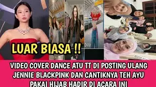 HATERS TANTRUM !! JENNIE BLACKPINK REPOST VIDEO DANCE AYU TT,LIBUR SYUTING KESEIBUKAN AYU KEMARIN