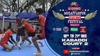 Kabaddi | Court 2 | ONGC presents Muzaffarpur Sports Festival Season 3 | 19 Dec 2025