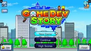 Game Dev Story Title Screen (PC, PS4, Xbox One, Switch)