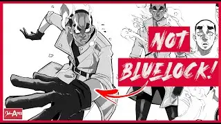 DRAWING LIKE YUSUKE NOMURA (in my own way) - Bluelock Manga Artist: Artstyle