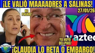 SALINAS PLIEGO NO VA PAGAR NIMADRES!  EXIGE 400 MILLONES DE D&Oacute;LARES! SAT VA POR TV AZTECA